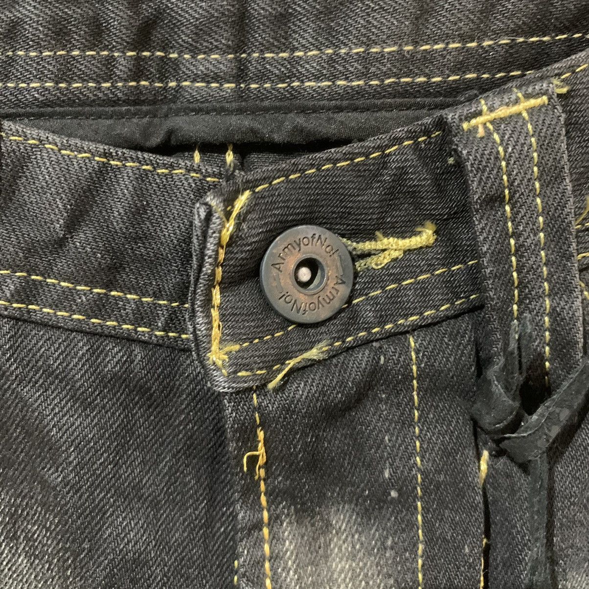 Tornado Mart deadstock Army oh no! claw marks flared jeans 🔥 Size US 30 / EU 46 - 5 Thumbnail