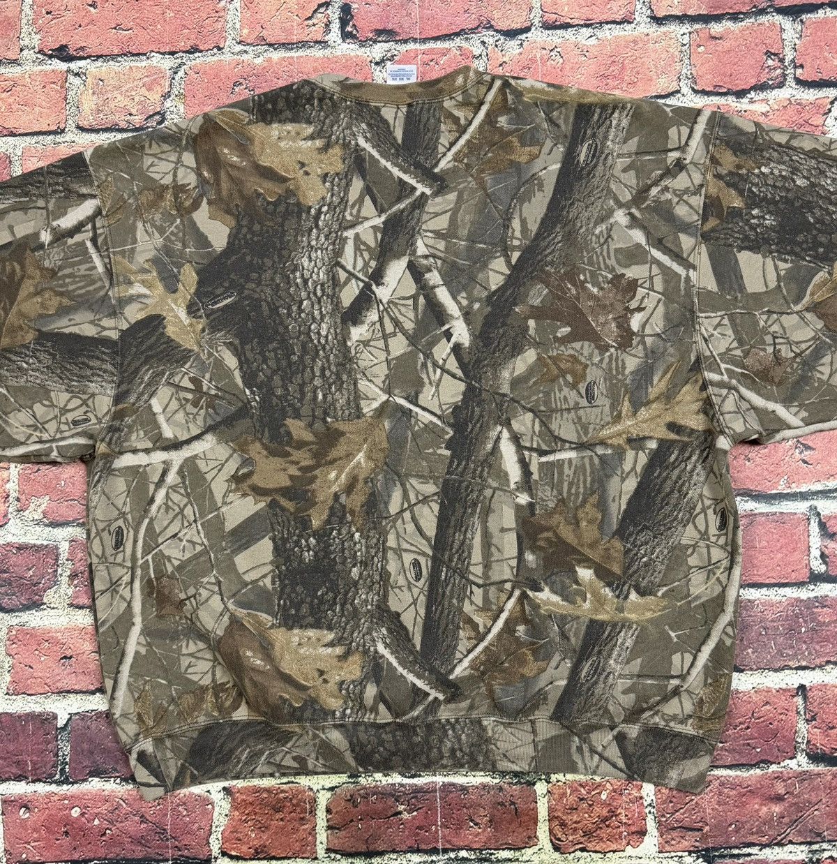 Realtree Vintage Jerzees Outdoors Camo Blank Sweatshirt RealTree 3XL Size US XXL / EU 58 / 5 - 4 Thumbnail
