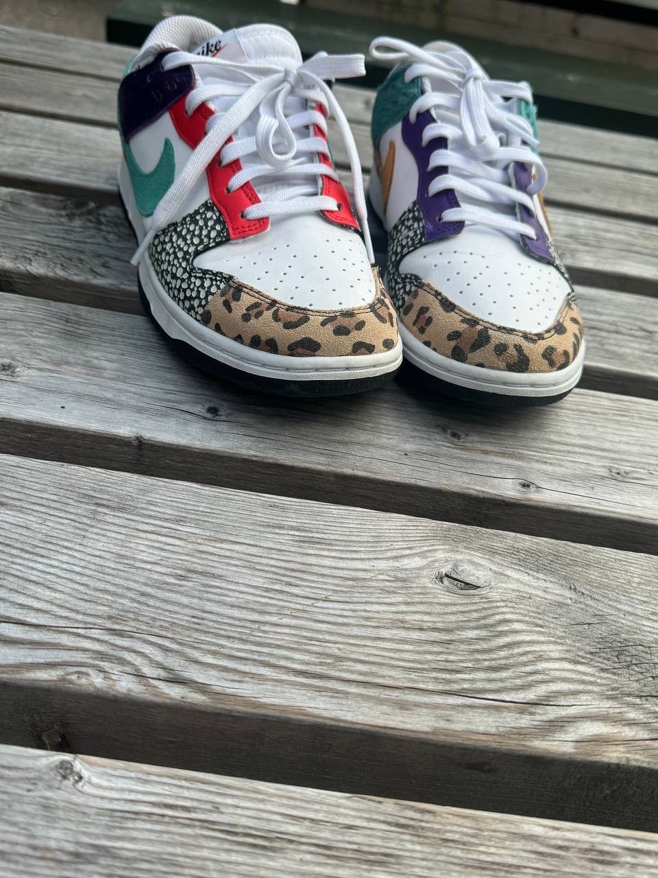 Nike Nike Dunk Low Safari Mix Size US 6.5 / EU 39-40 - 7 Thumbnail