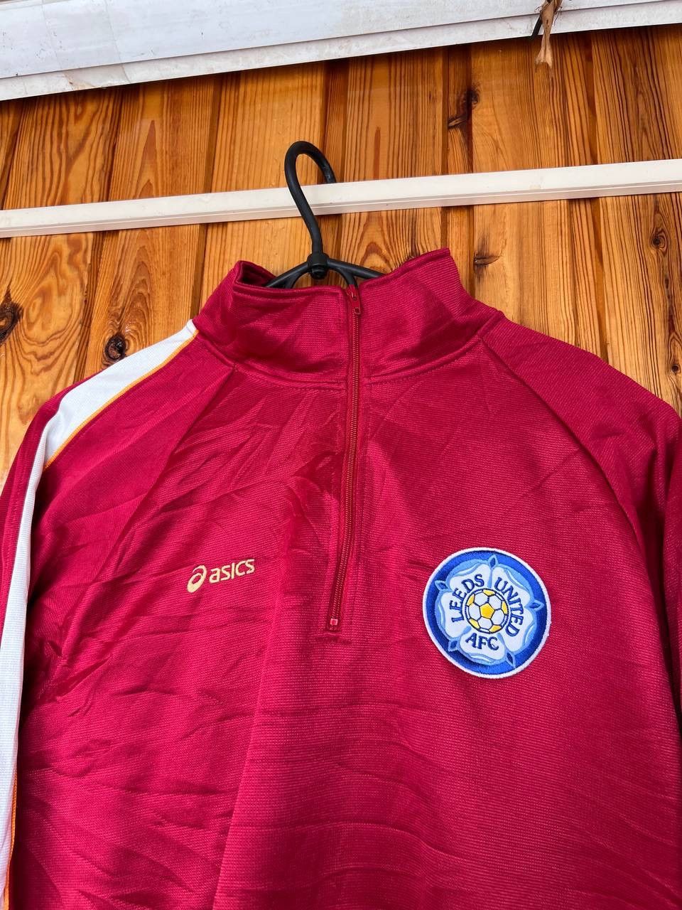 Asics Asics LEEDS UNITED 1999/2000 TRAINING SOCCER Sweatshirt Zip Size US S / EU 44-46 / 1 - 2 Thumbnail