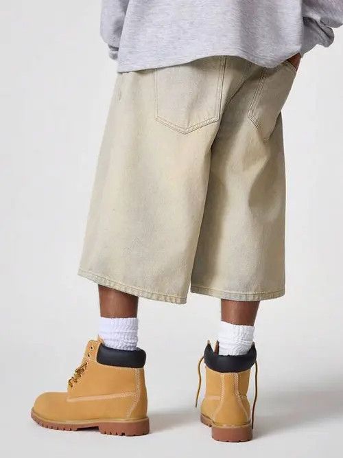 Jean × Vintage Vintage Jorts Designer Y2k Shorts Jeans Size US 32 / EU 48 - 3 Thumbnail