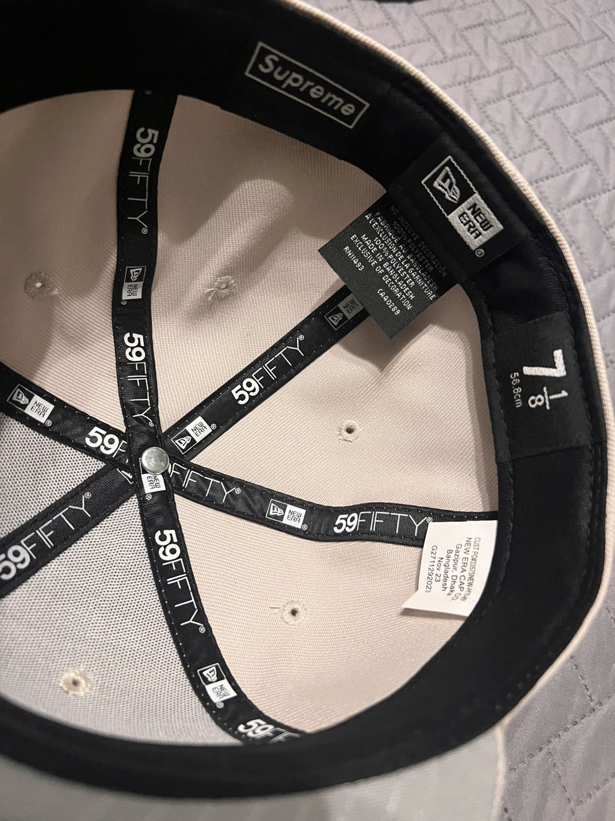 Supreme Supreme World Famous Hat- Beige Size ONE SIZE - 3 Thumbnail