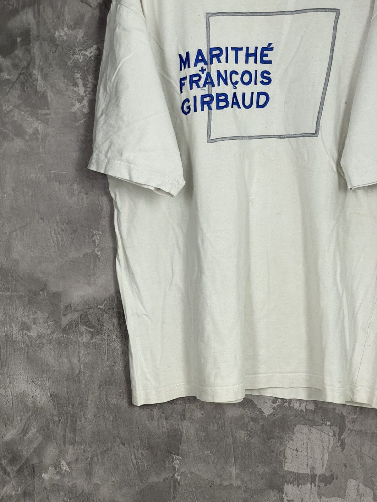 Marithe + Francois Girbaud × Vintage Vintage Y2K Marithe Francois Girbaud Embroidered T-Shirt Size US XL / EU 56 / 4 - 5 Thumbnail