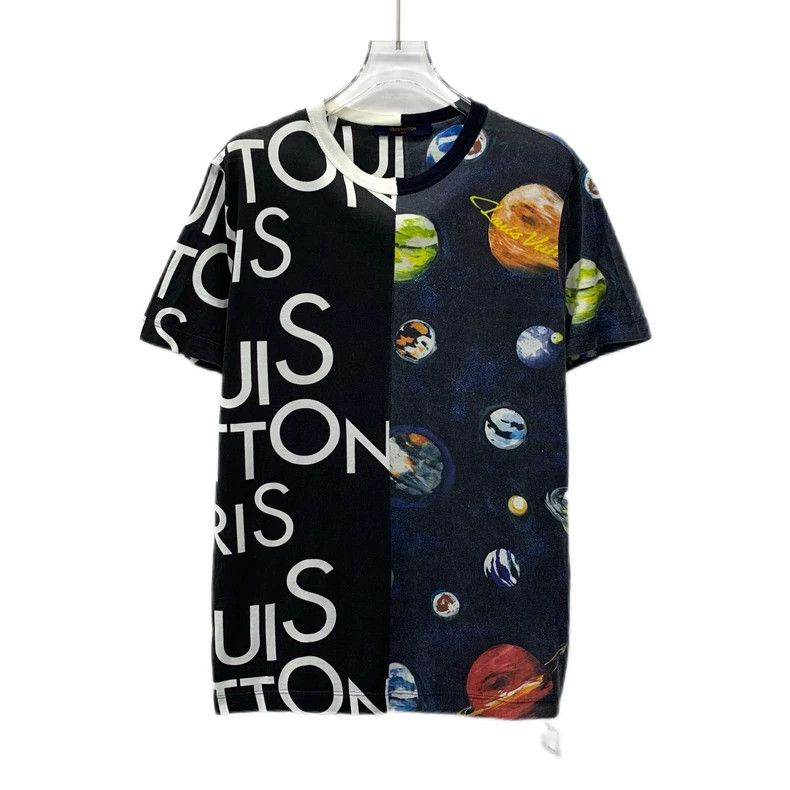 Louis Vuitton Louis Vuitton Color-block logo monogrammed planet printed Size US S / EU 44-46 / 1 - 1 Thumbnail