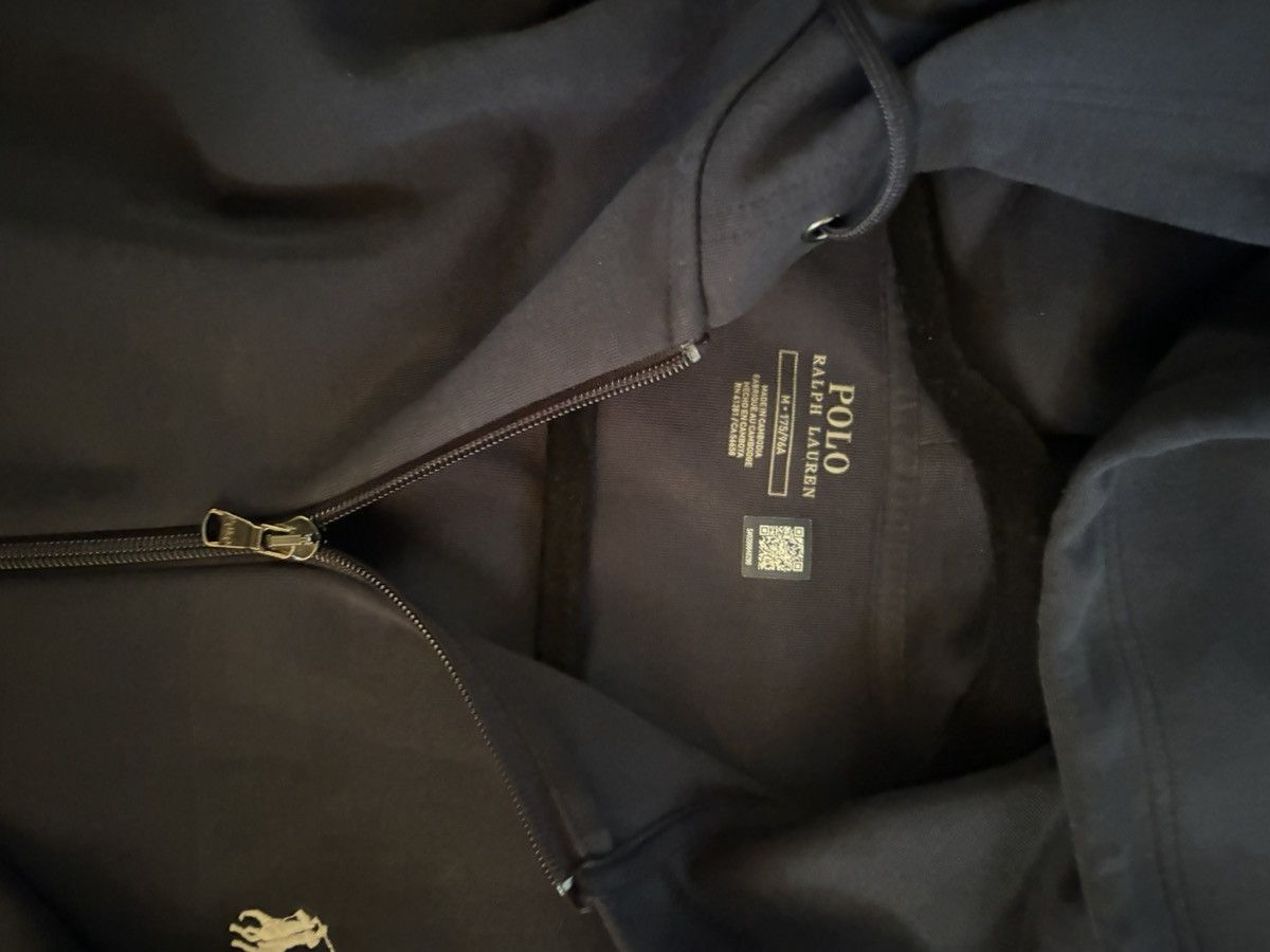 Polo Ralph Lauren Navy blue polo zip up Size US M / EU 48-50 / 2 - 2 Thumbnail