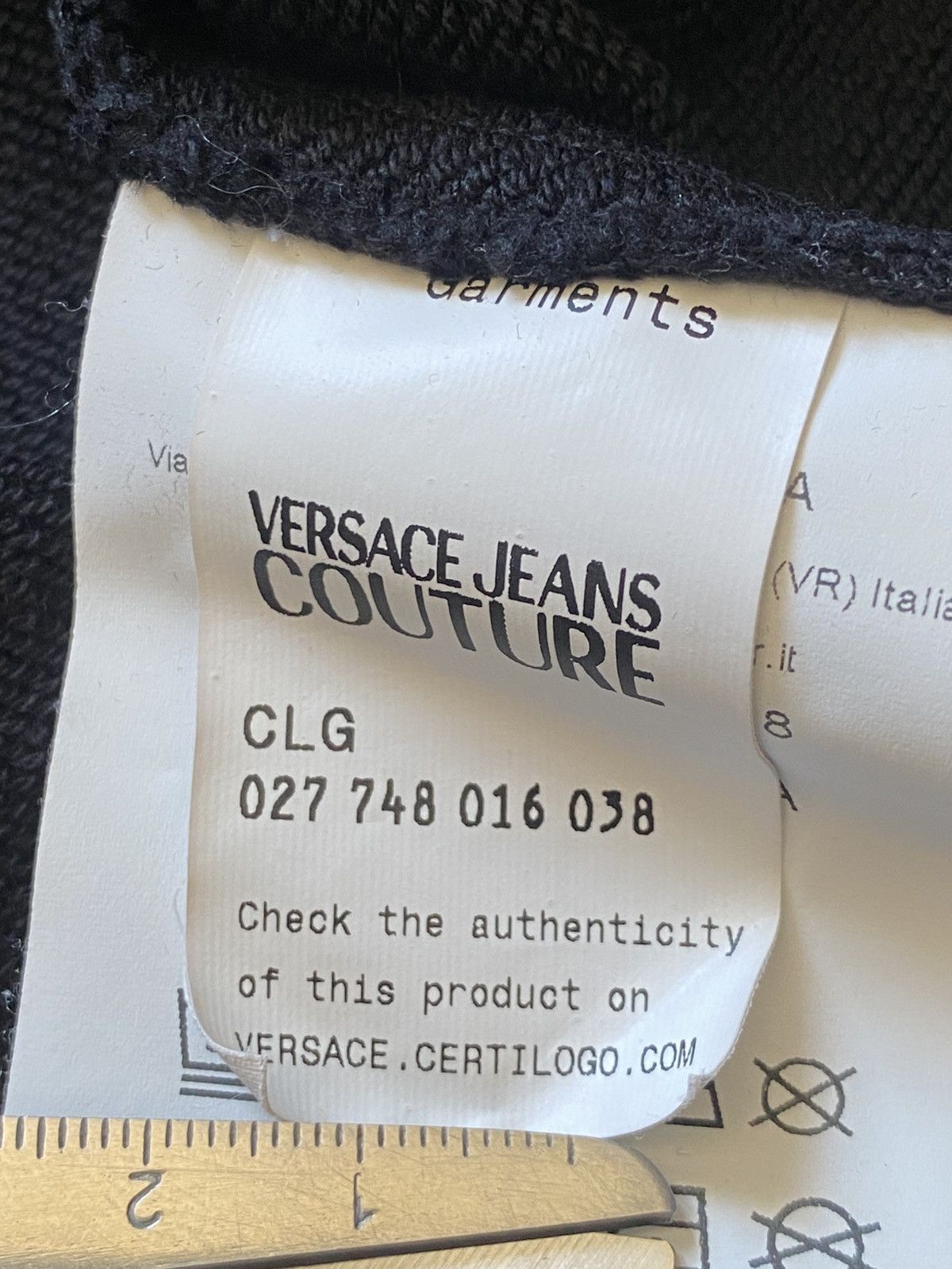 Versace Jeans Couture Versace Jeans Couture Hoodie Black Size L Y2K Luxury Italy Size US L / EU 52-54 / 3 - 13 Thumbnail