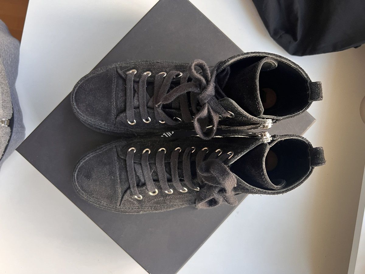 Ann Demeulemeester Ann Demeulemeester Raven High-Top Sneaker Size US 9 / IT 39 - 4 Thumbnail