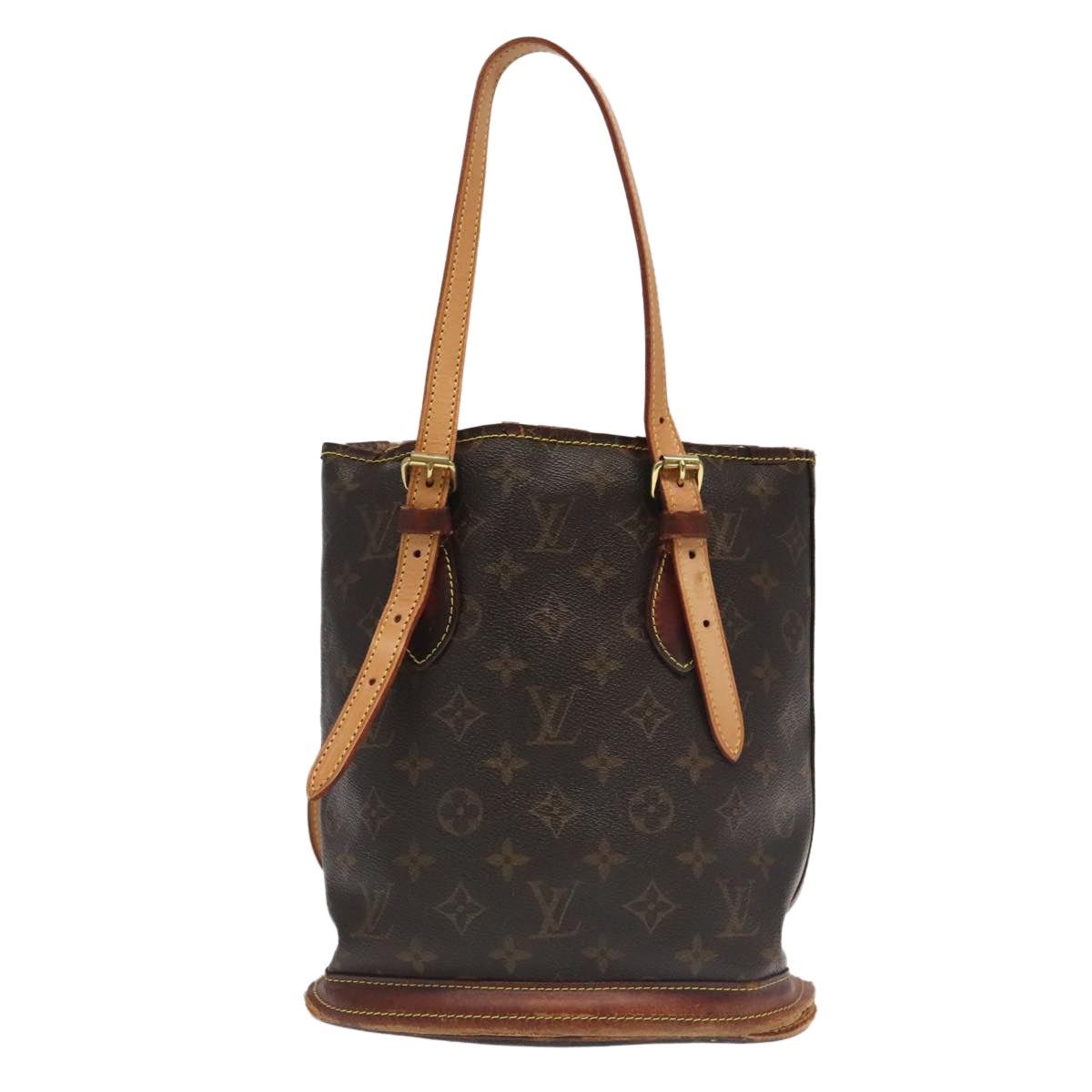 Louis Vuitton LOUIS VUITTON Monogram Bucket PM Shoulder Bag M42238 Size ONE SIZE - 3 Thumbnail