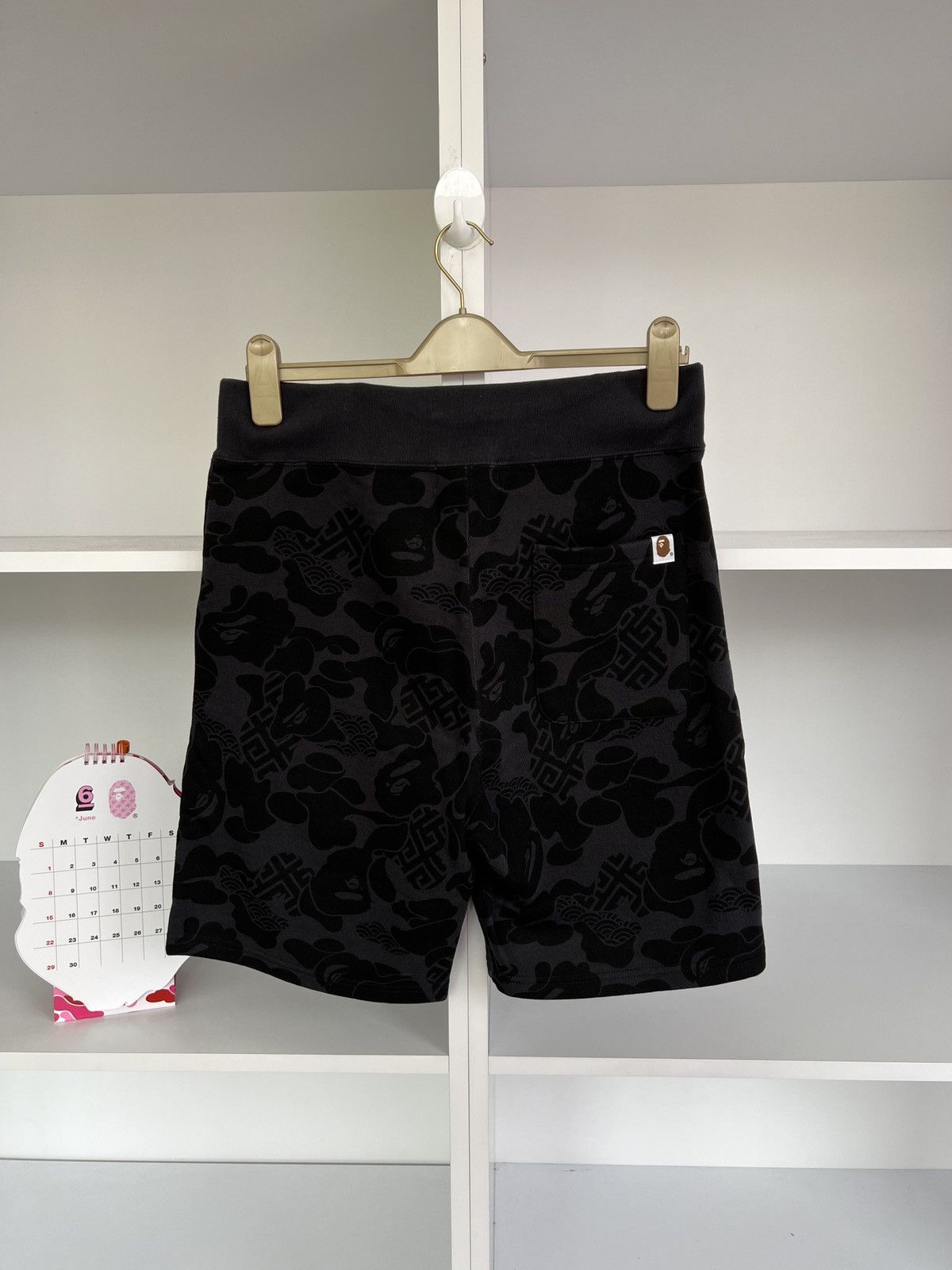 Bape Bape Black Asia Camo Shorts Size US 31 - 9 Thumbnail