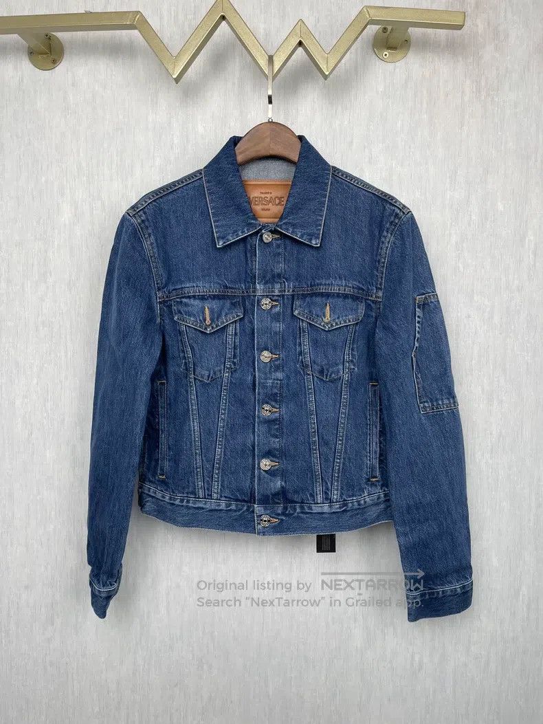 Versace Versace Men's denim jacket Size US M / EU 48-50 / 2 - 1 Thumbnail