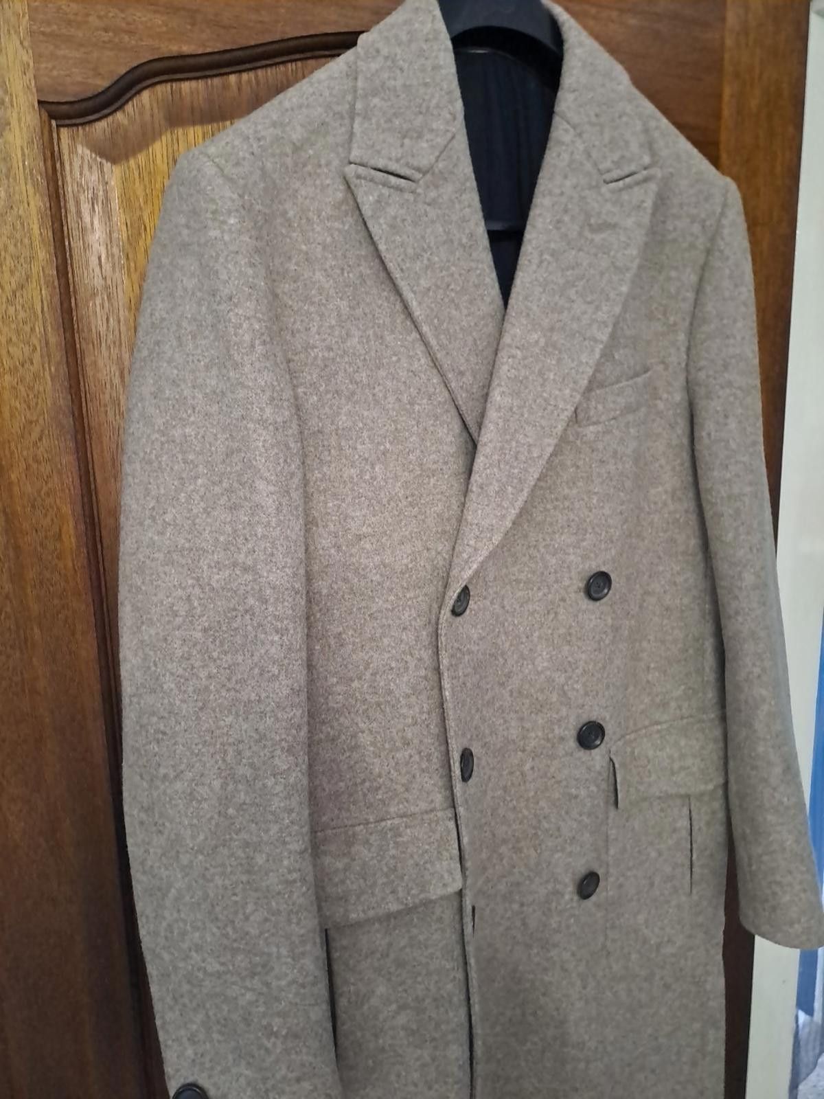 Oliver Spencer Oliver Spencer Double Breasted Wool Overcoat Size 3 Rrp £589 Size US M / EU 48-50 / 2 - 3 Thumbnail