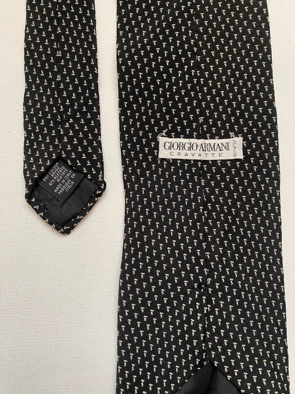 Giorgio Armani Vintage 90s Giorgio Armani Cravatte Silk Tie Size ONE SIZE - 2 Thumbnail