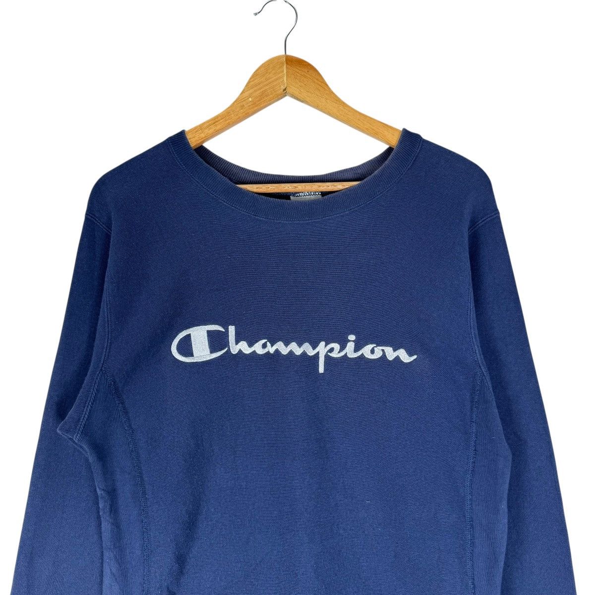 Champion 🌟90s CHAMPION WARMUP SWEATSHIRT CREWNECK Size US M / EU 48-50 / 2 - 2 Thumbnail