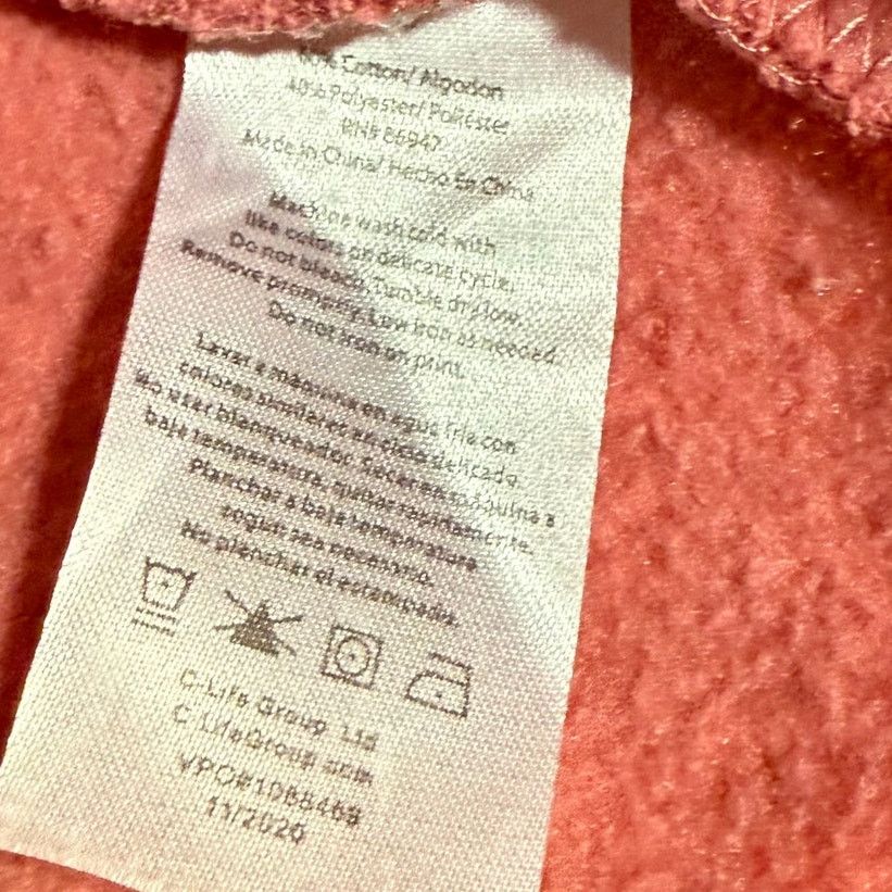Other National Geographic L Hoodie Pink Acid Wash Patagonia Chile Size US L / EU 52-54 / 3 - 11 Thumbnail
