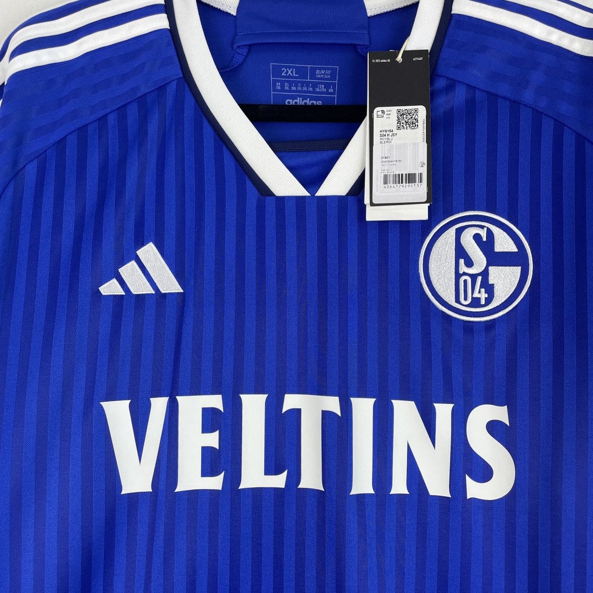 Adidas Schalke 04 Darko Churlinov Home Adidas Jersey 2023/2024 Size US XXL / EU 58 / 5 - 3 Thumbnail
