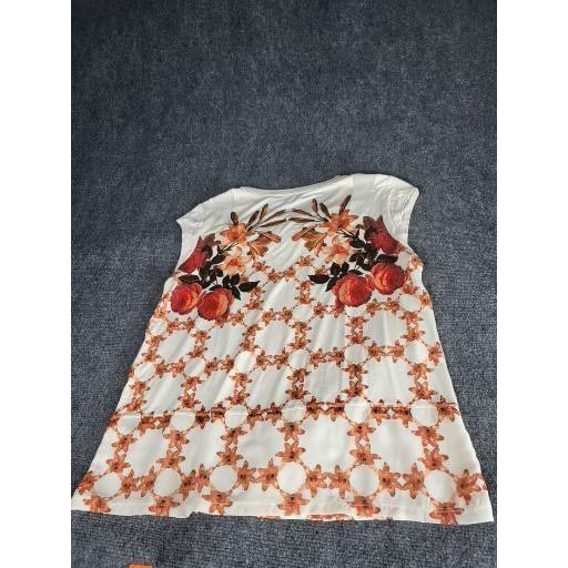 Karl Lagerfeld Karl Lagerfeld Paris Sleeveless Shirt Women Sz M Floral Summ Size M / US 6-8 / IT 42-44 - 9 Thumbnail