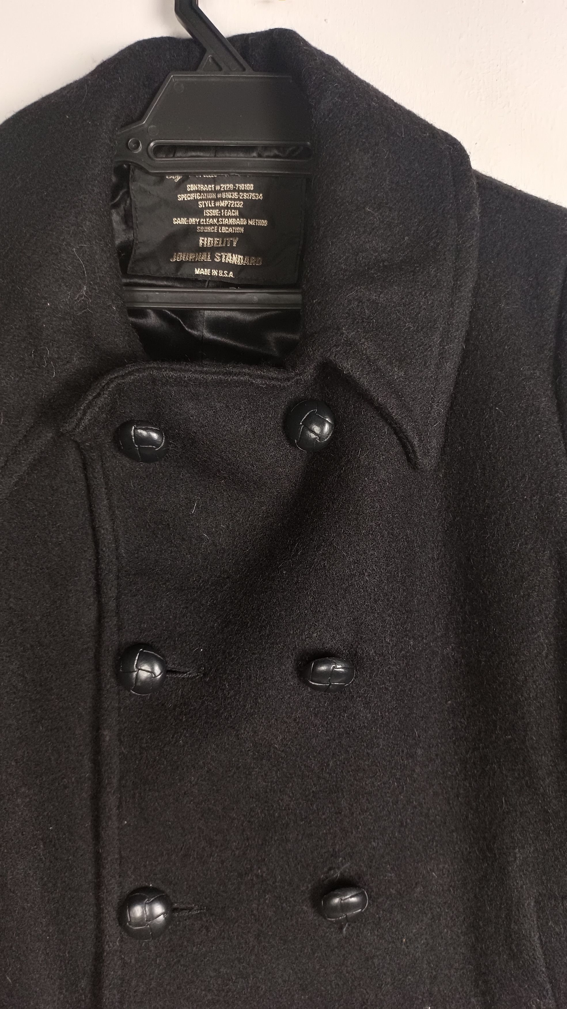 Vintage🔥 JOURNAL STANDARD WOOL COAT JACKET