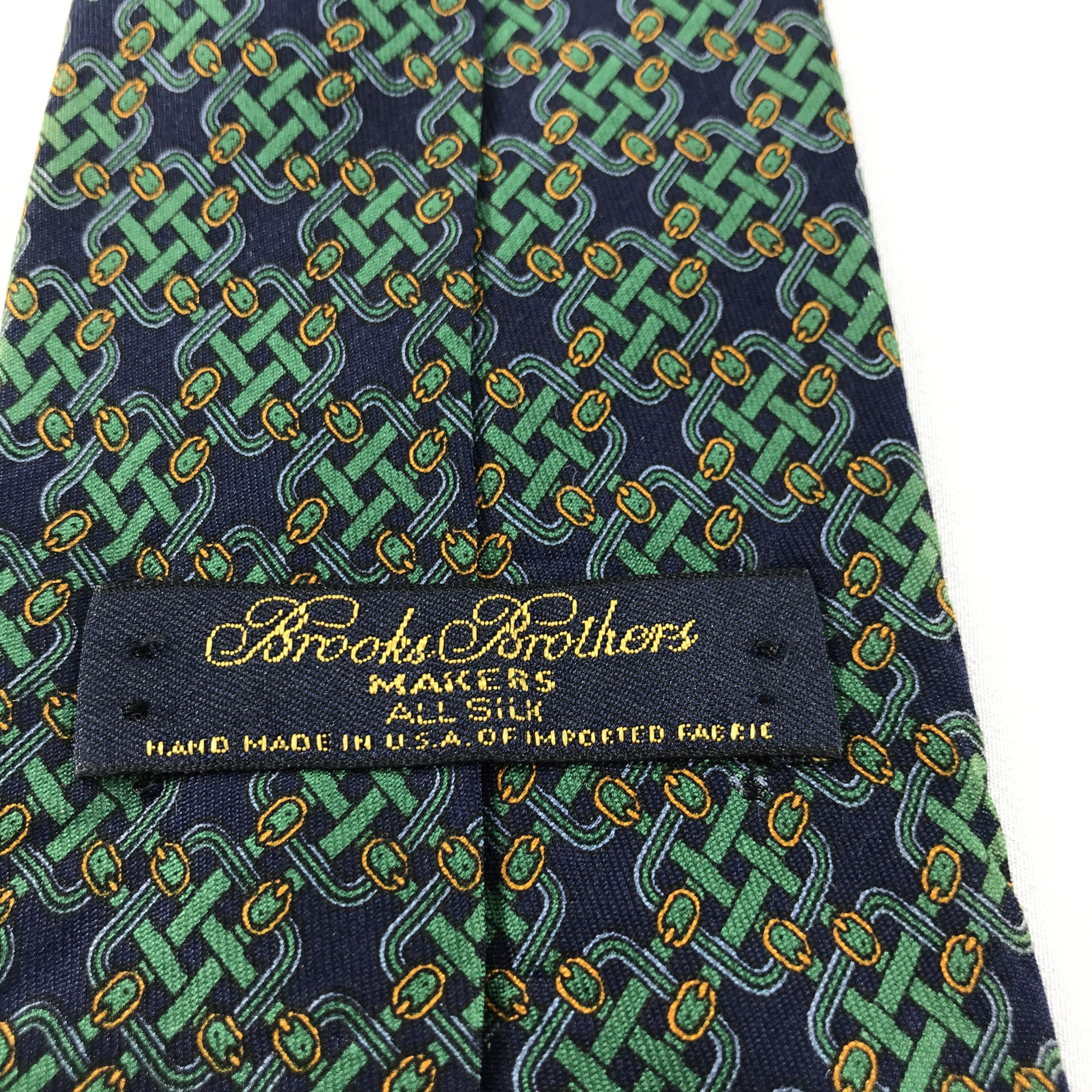 Brooks Brothers × Vintage Vintage Brooks Brothers Silk Neck Ties T6 Size ONE SIZE - 2 Thumbnail