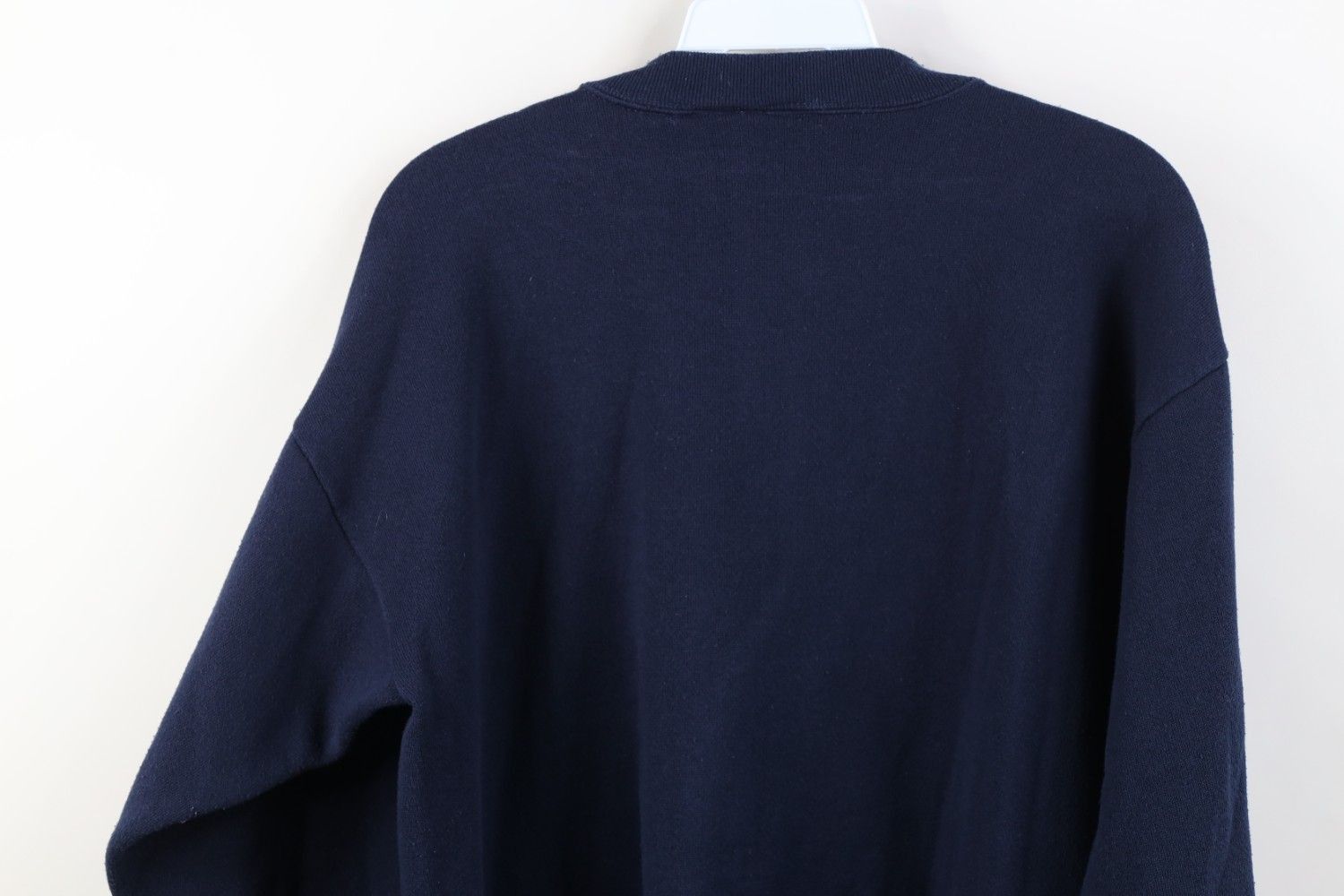 Vintage Vintage 90s Christmas Jingle Bells Crewneck Sweatshirt Blue Size L / US 10 / IT 46 - 11 Thumbnail