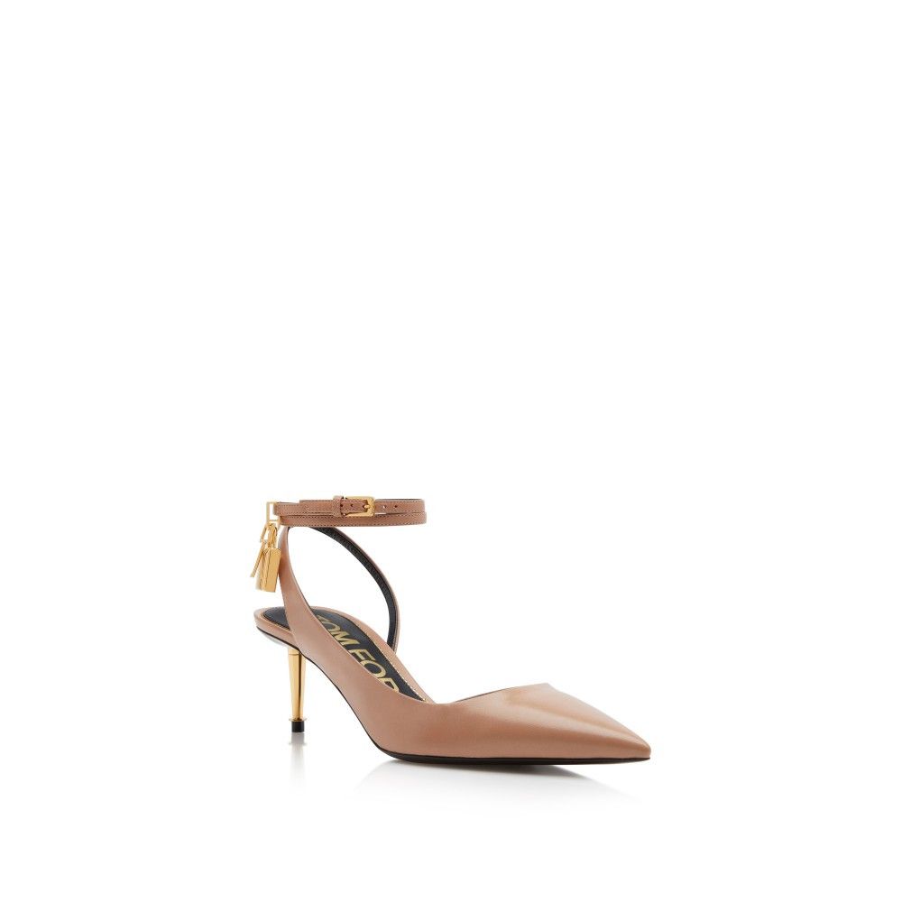 Tom Ford o1loc1c0924 W2962 Slingback Pumps in Beige Size US 10 / IT 40 - 2 Thumbnail
