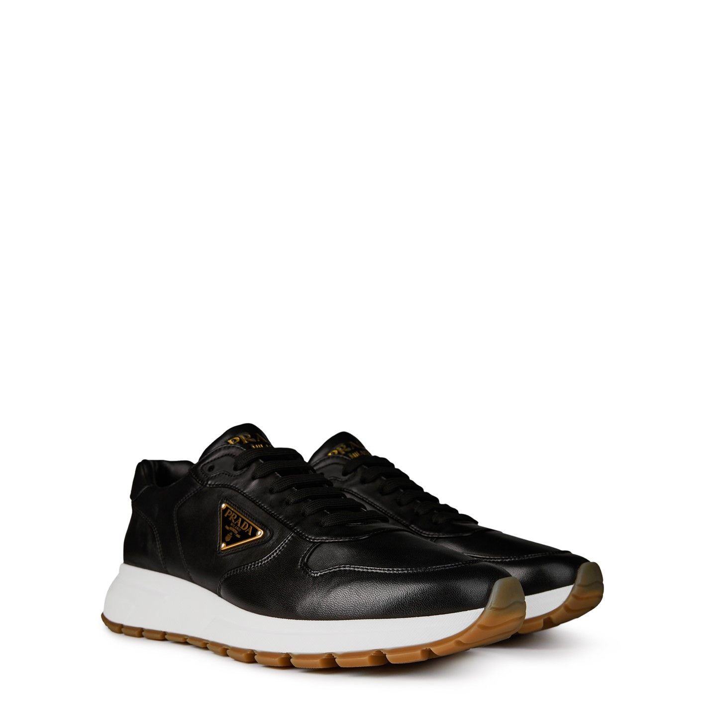 Prada PRADA Leather Sneakers Mens Size US 8 / EU 41 - 6 Thumbnail
