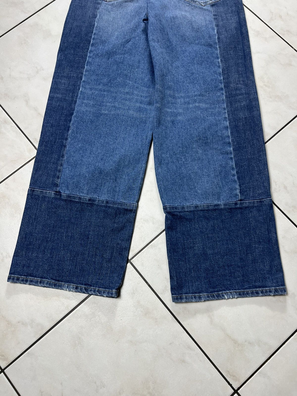 Diesel Diesel Widee-x baggy denim jeans pants wide patchwork washed Size 30" / US 8 / IT 44 - 12 Thumbnail