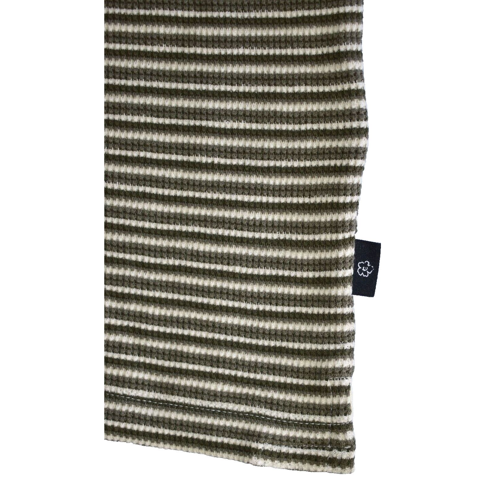 Ted Baker NWT TED BAKER Khaki Striped Textured Knit Polo Shirt 2 $175 Size US M / EU 48-50 / 2 - 5 Thumbnail