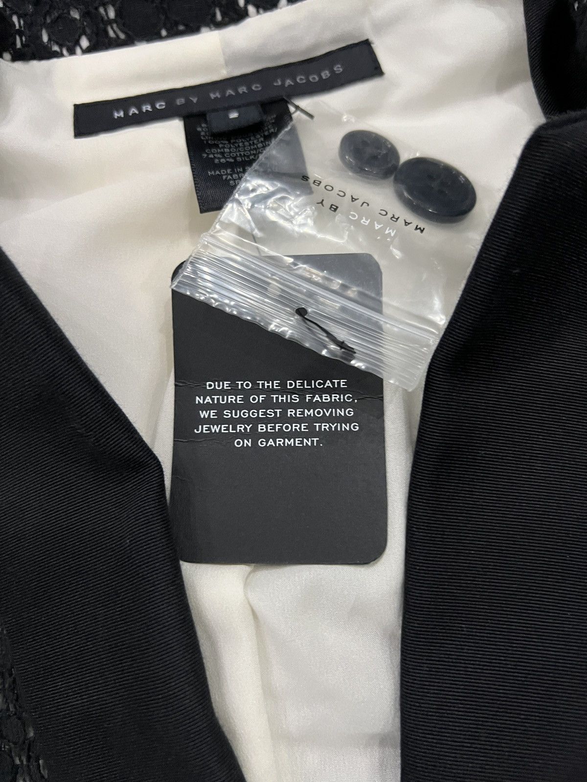 Marc by Marc Jacobs Marc by Marc Jacobs Lace Tailored Blazer Size XS / US 0-2 / IT 36-38 - 9 Thumbnail
