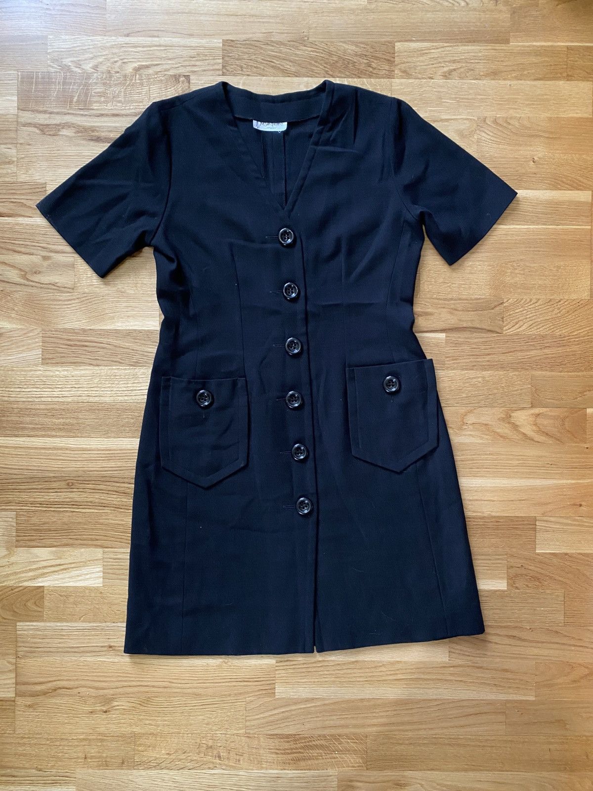 white christmas dresses Saint Laurent Size S Stonewashed Denim Mini Dress Denim Blue