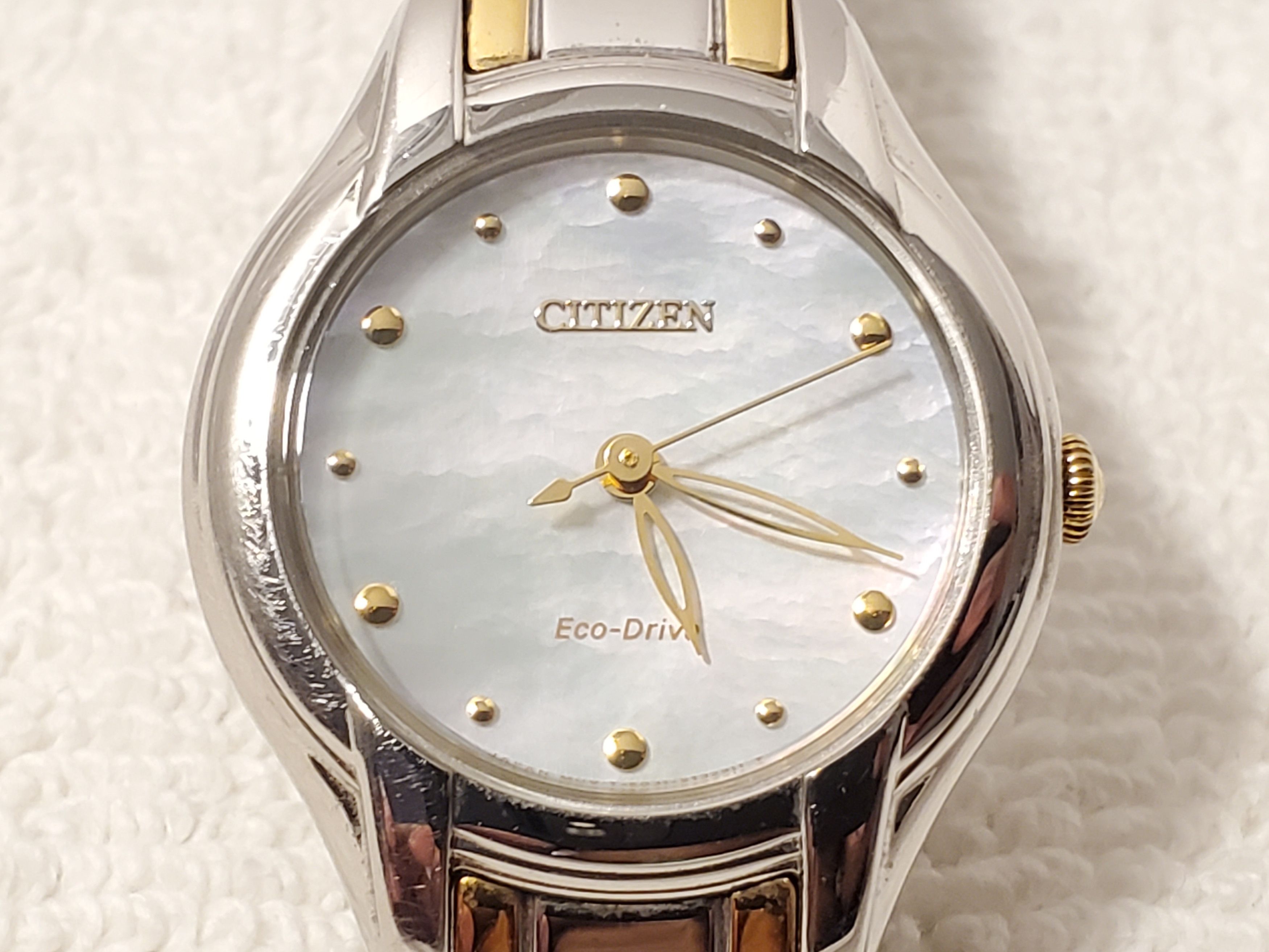 Citizen Vintage Citizen Eco Drive Women's MOP Dial St Steel Watch Size ONE SIZE - 2 Thumbnail
