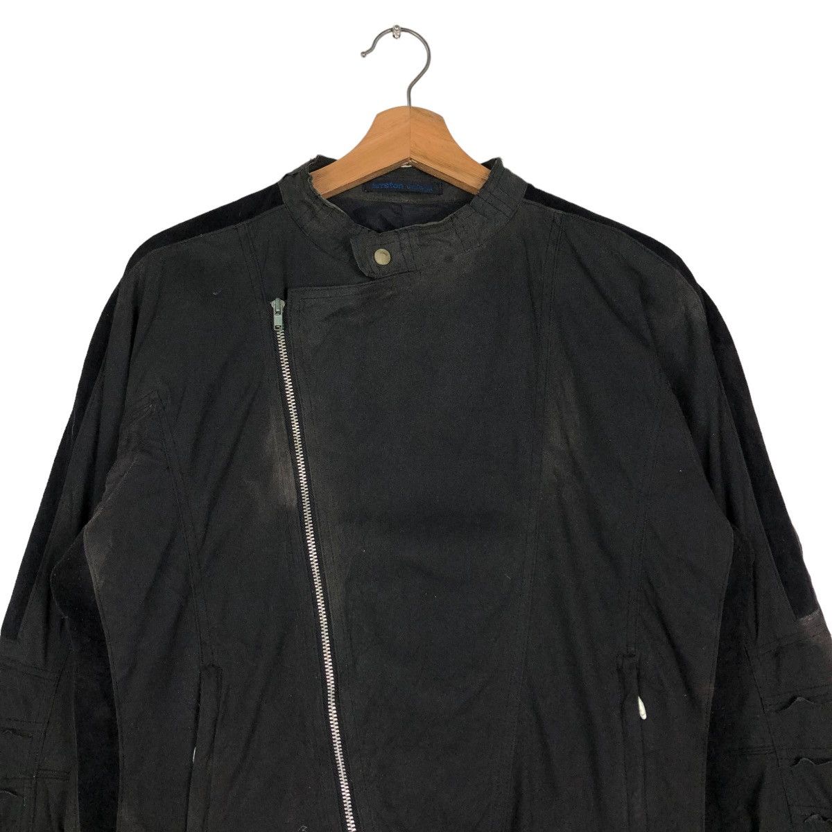 Japanese Brand 🔥VINTAGE CROPPED BIKER JACKET KOHSHIN SATOH JAPAN Size US M / EU 48-50 / 2 - 4 Thumbnail