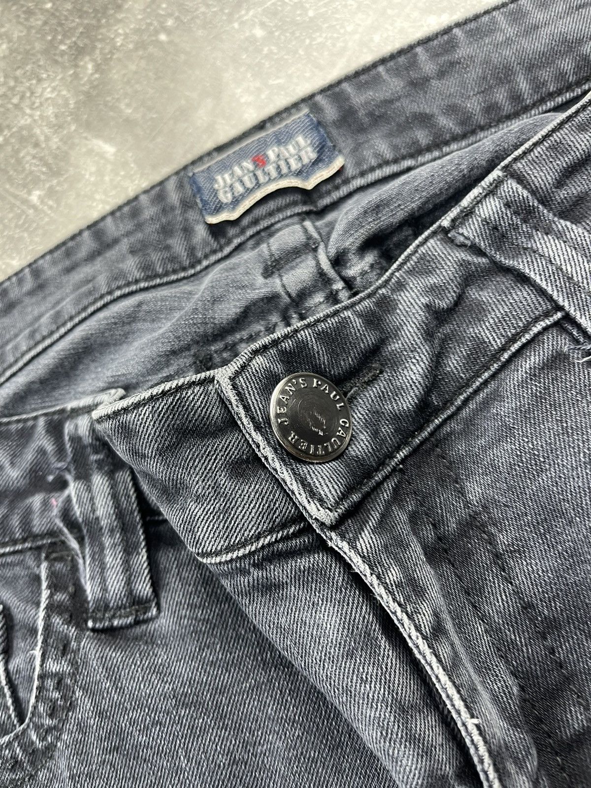 Jean Paul Gaultier Jean Paul Gaultier Jeans Line Vintage 00s Slim Denim Pants Size US 32 / EU 48 - 13 Thumbnail