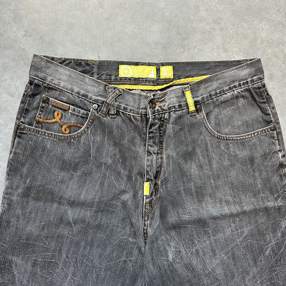 JNCO Crazy Vintage Y2K LRG Baggy Skater Hip Hop Jorts Cyber Jnco Size US 36 / EU 52 - 6 Thumbnail