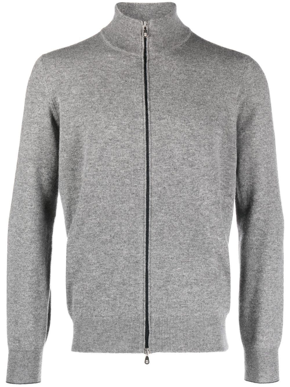 Brunello Cucinelli CASHMERE ZIPPED CARDIGAN Size US S / EU 44-46 / 1 - 1 Thumbnail