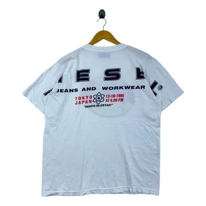Diesel Vintage 1995 DIESEL SHIBUYA Opening DJ Battles Tee Shirt Size L / US 10 / IT 46 - 3 Thumbnail