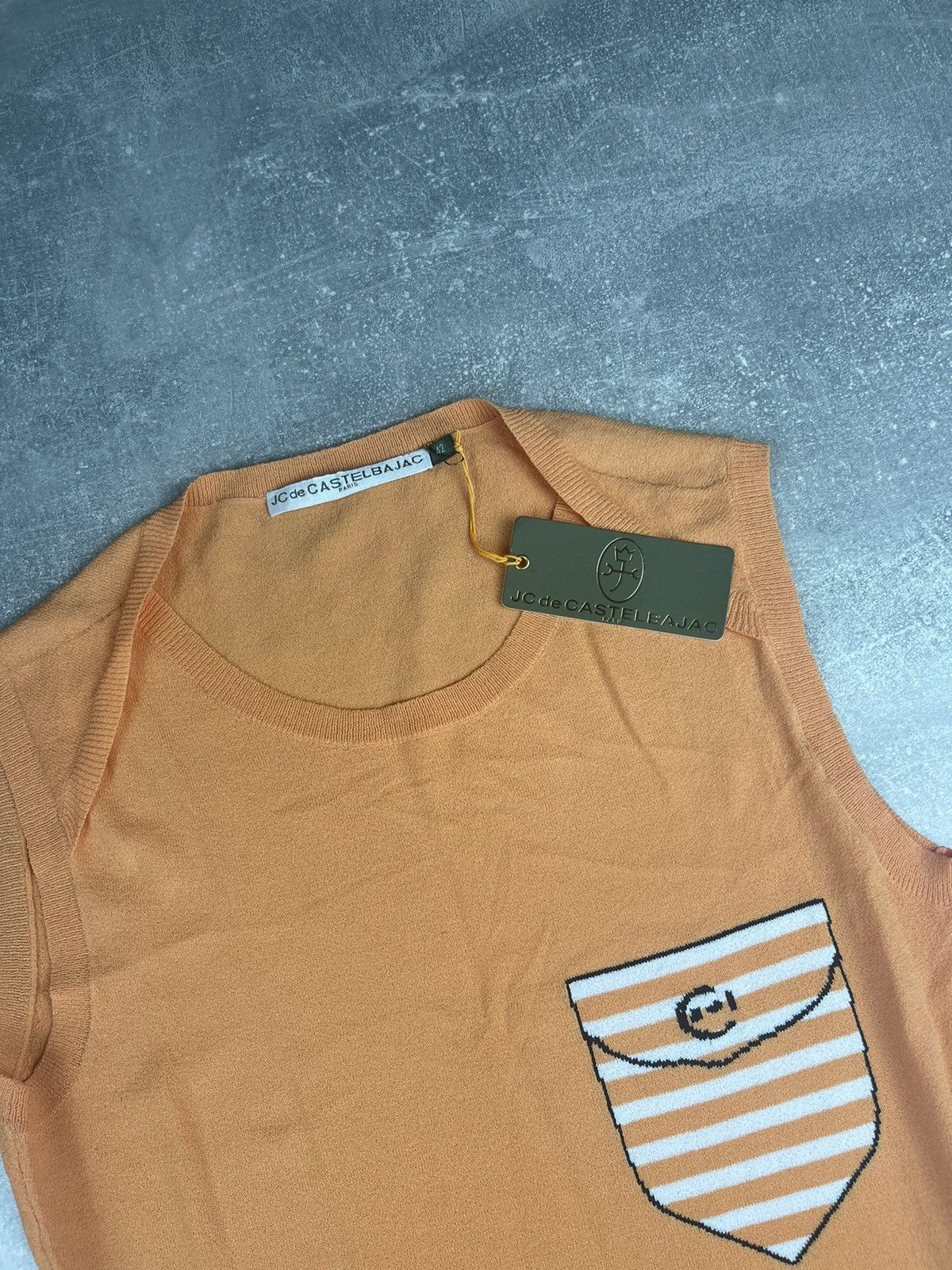 Jean Charles De Castelbajac Jean Charles de Castelbajac Orange Vintage Archive Art Dress Size M / US 6-8 / IT 42-44 - 13 Thumbnail