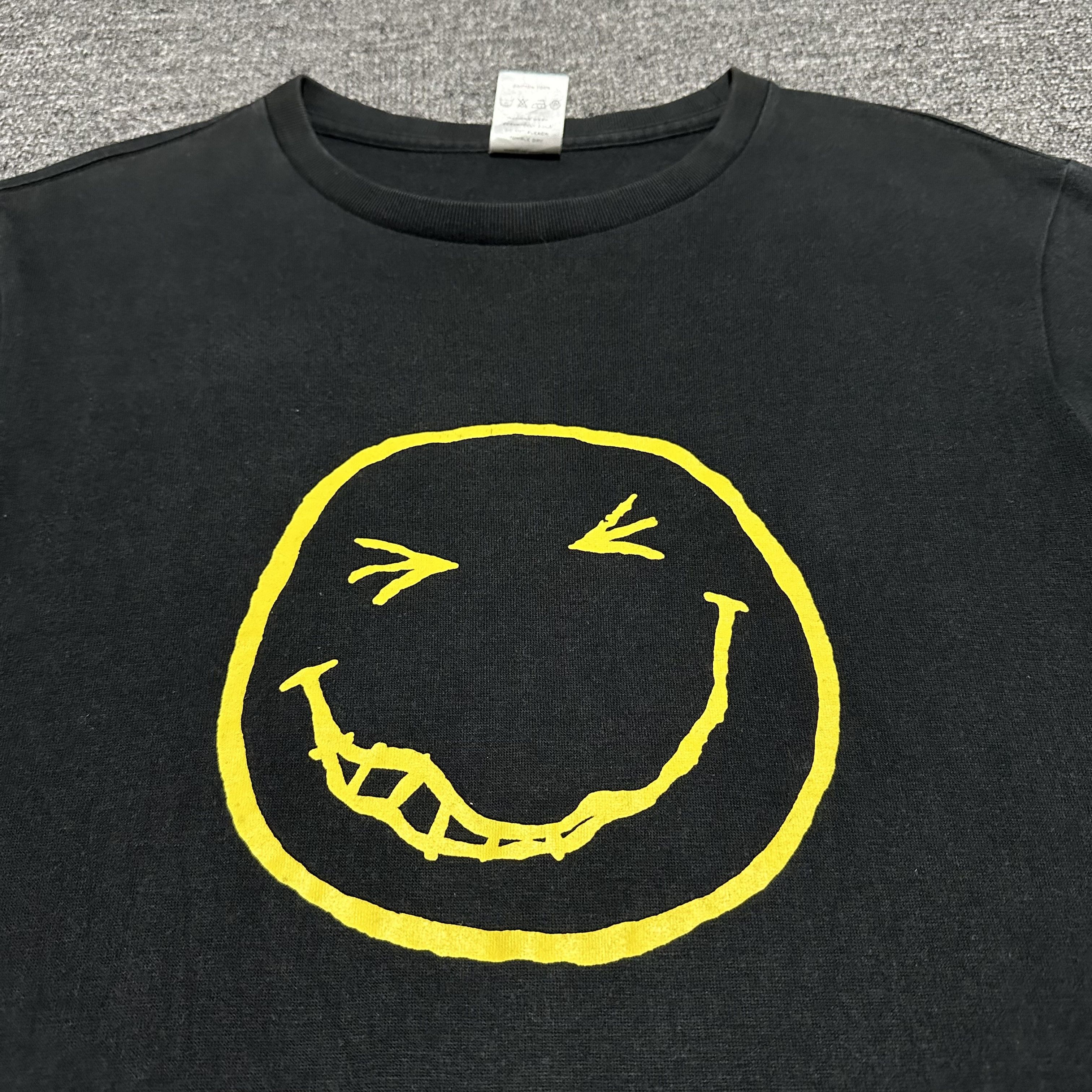 Number (N)ine × Takahiromiyashita The Soloist. Number Nine Smiley Nirvana Tee Size US L / EU 52-54 / 3 - 2 Thumbnail
