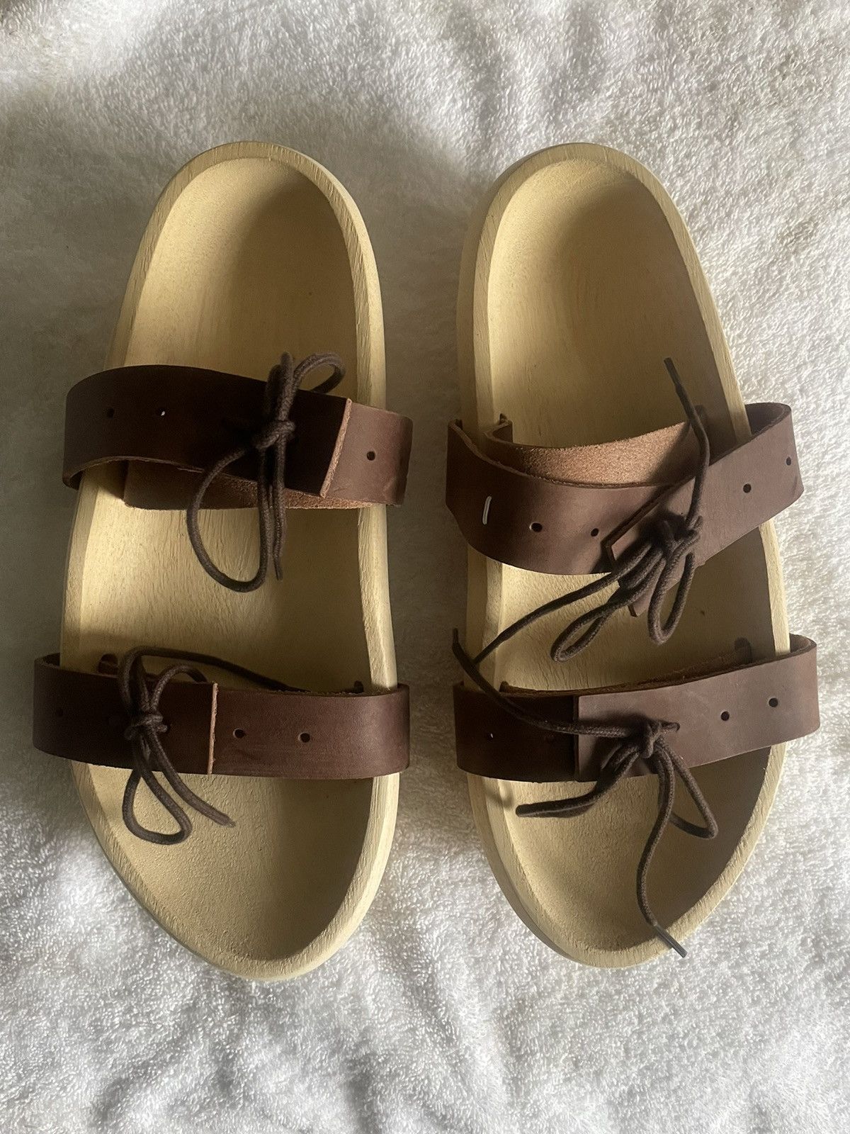 Wooden sandals
