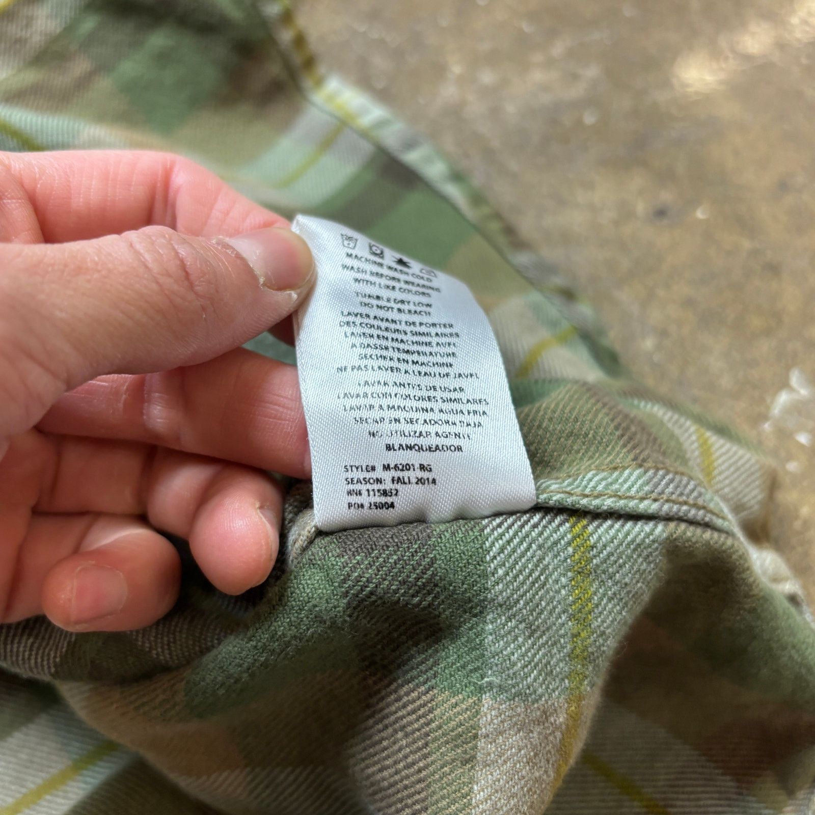 Gramicci Gramicci Plaid Flannel Button Up Lumberjack Shirt Mens Large Size US L / EU 52-54 / 3 - 10 Thumbnail