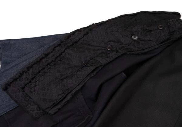 Other Comme Des Garcons Dark Blue Retro Floral Collar Design Top Size M / US 6-8 / IT 42-44 - 8 Thumbnail