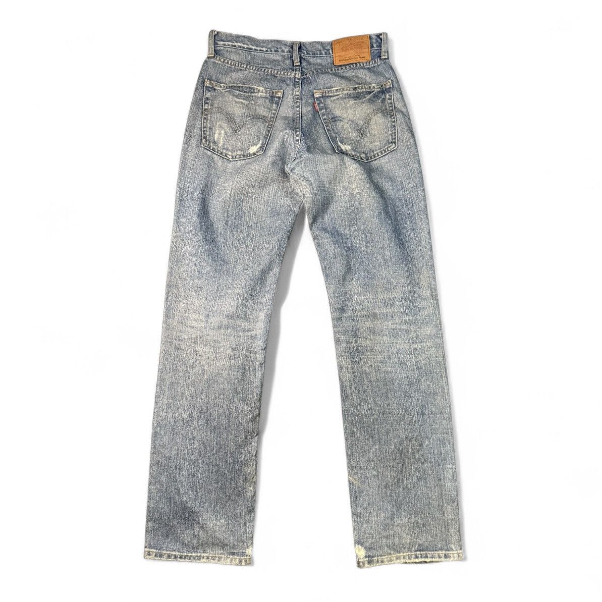 Engineered Garments × Levi's 🔥🇯🇵 90s Japanese Archival Levis Distressed Faded Denim Size US 32 / EU 48 - 3 Thumbnail