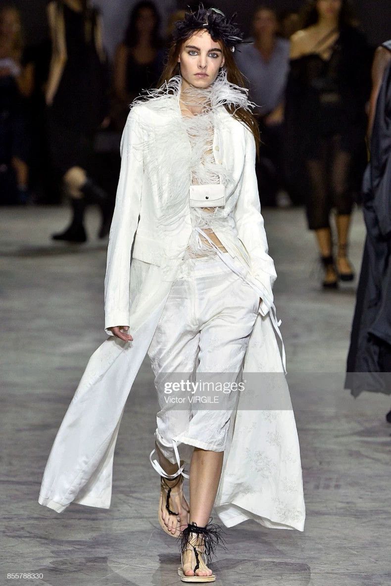 Ann Demeulemeester Ann Demeulemeester Women's coat, windbreaker coat Size S / US 4 / IT 40 - 9 Thumbnail
