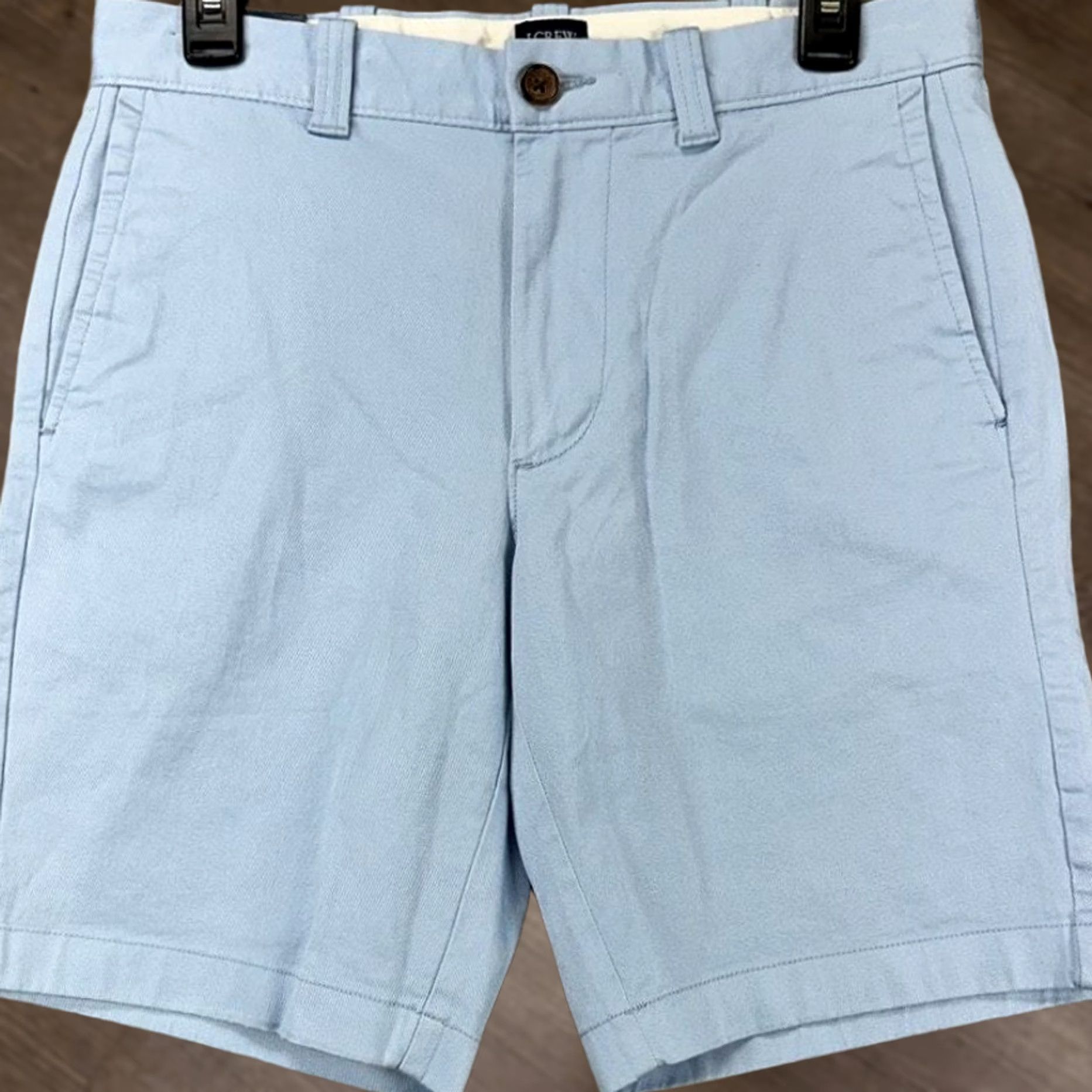 J.Crew J.Crew Chino Shorts Mens 29 Light Blue 9 Inseam Casual Classic Slim? Size US 29 - 1 Thumbnail