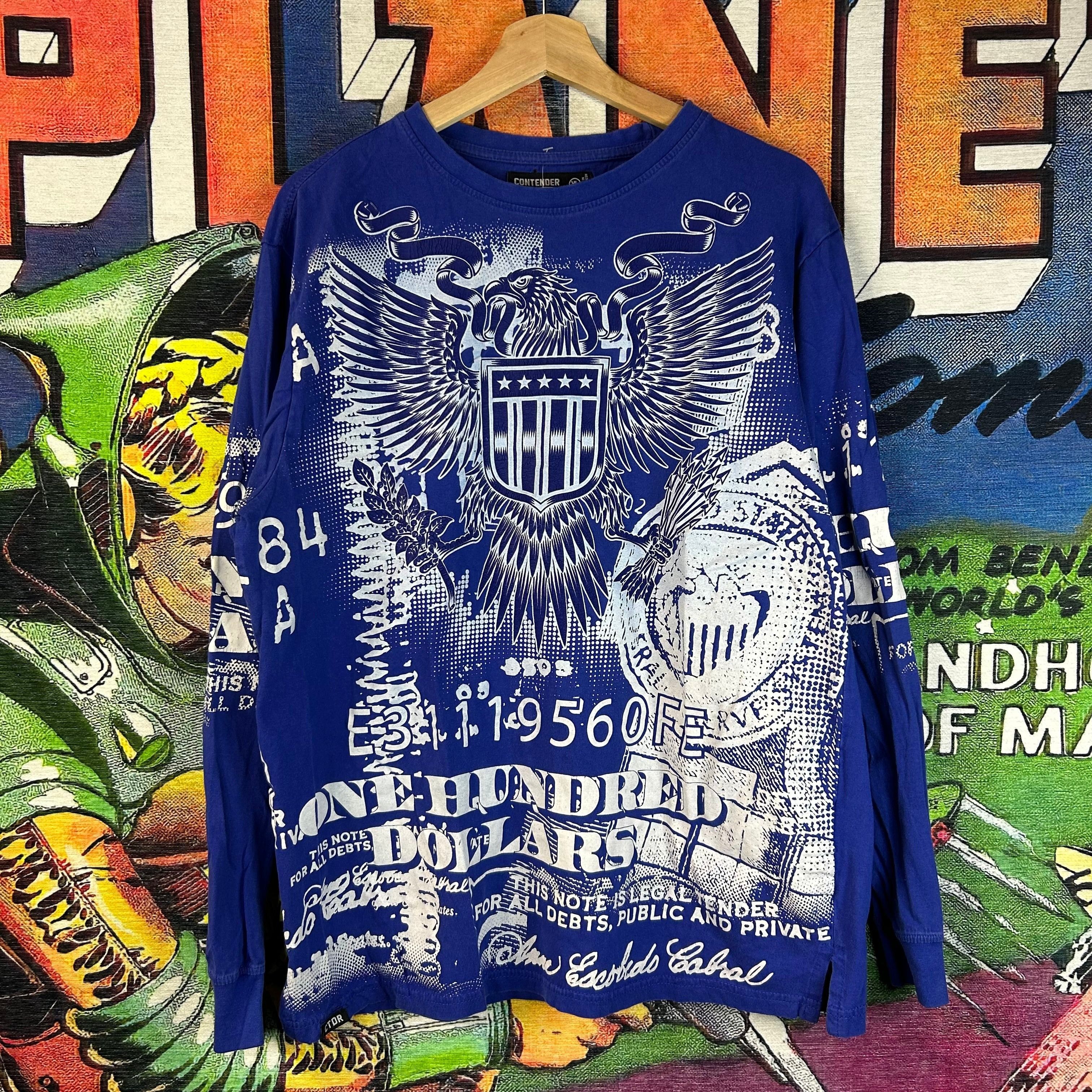 Other Y2K Dollar Bill Long Sleeve Tee Size XL Size US XL / EU 56 / 4 - 1 Thumbnail