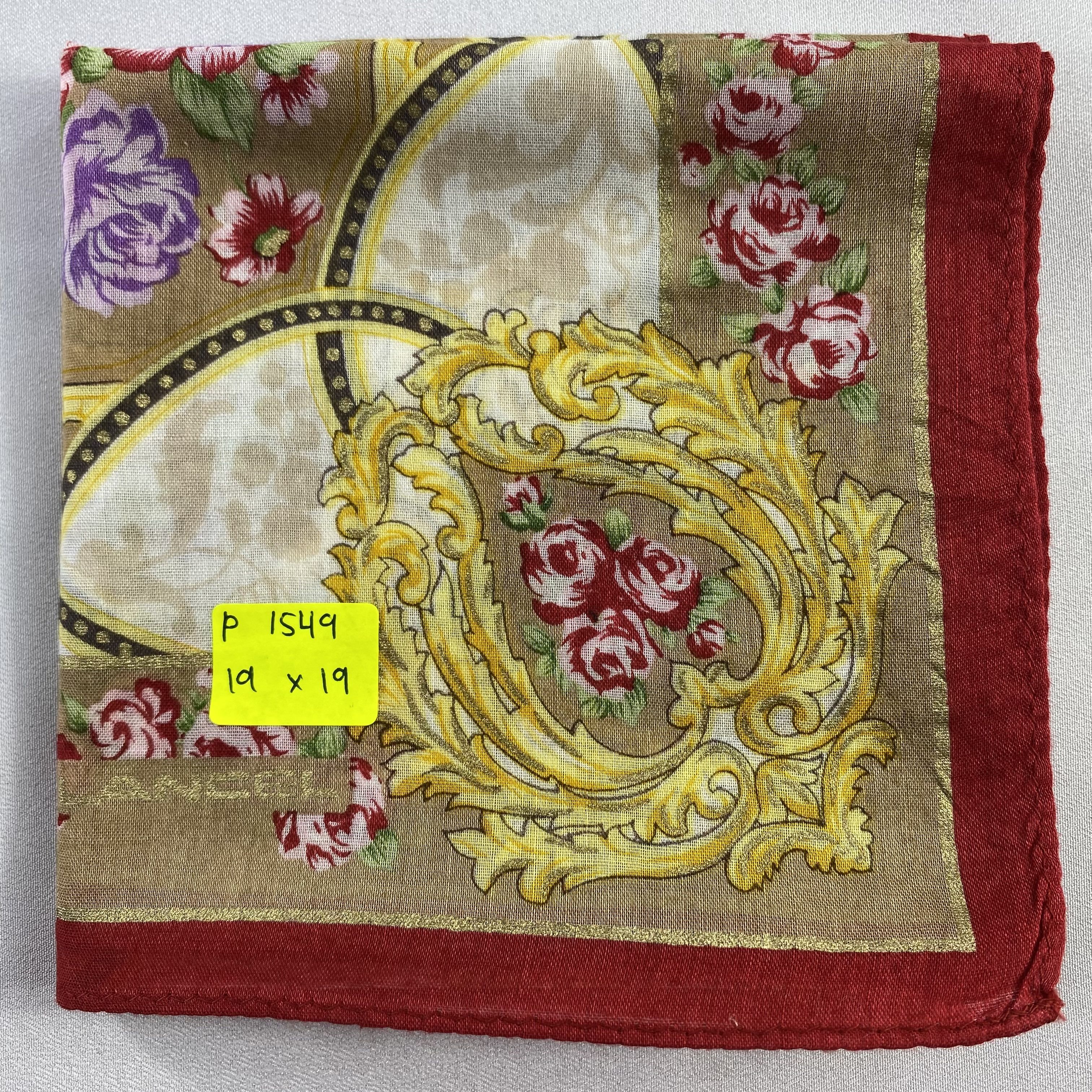 Lancel × Vintage Lancel Handkerchief / Neckerchief / Bandana-P1549 Size ONE SIZE - 5 Thumbnail