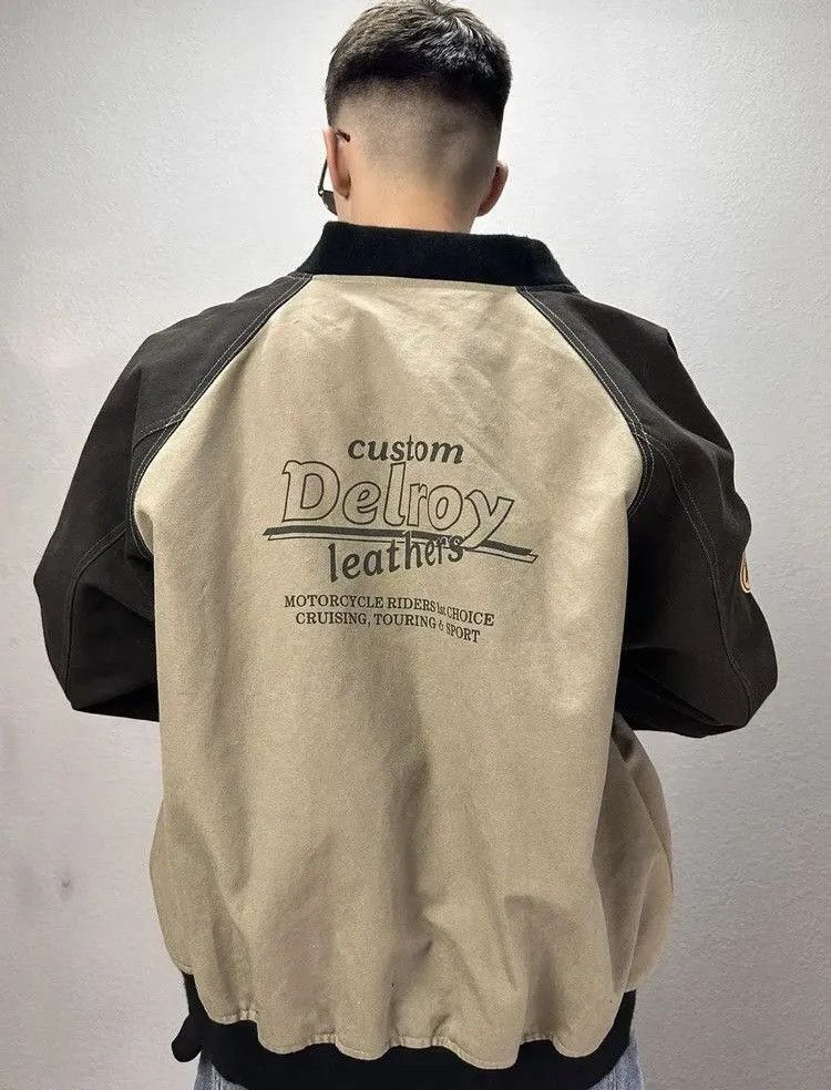 Japanese Brand Vintage Delroy Racing Team Moro Jacket Y2K Streetwear Size US XL / EU 56 / 4 - 9 Thumbnail