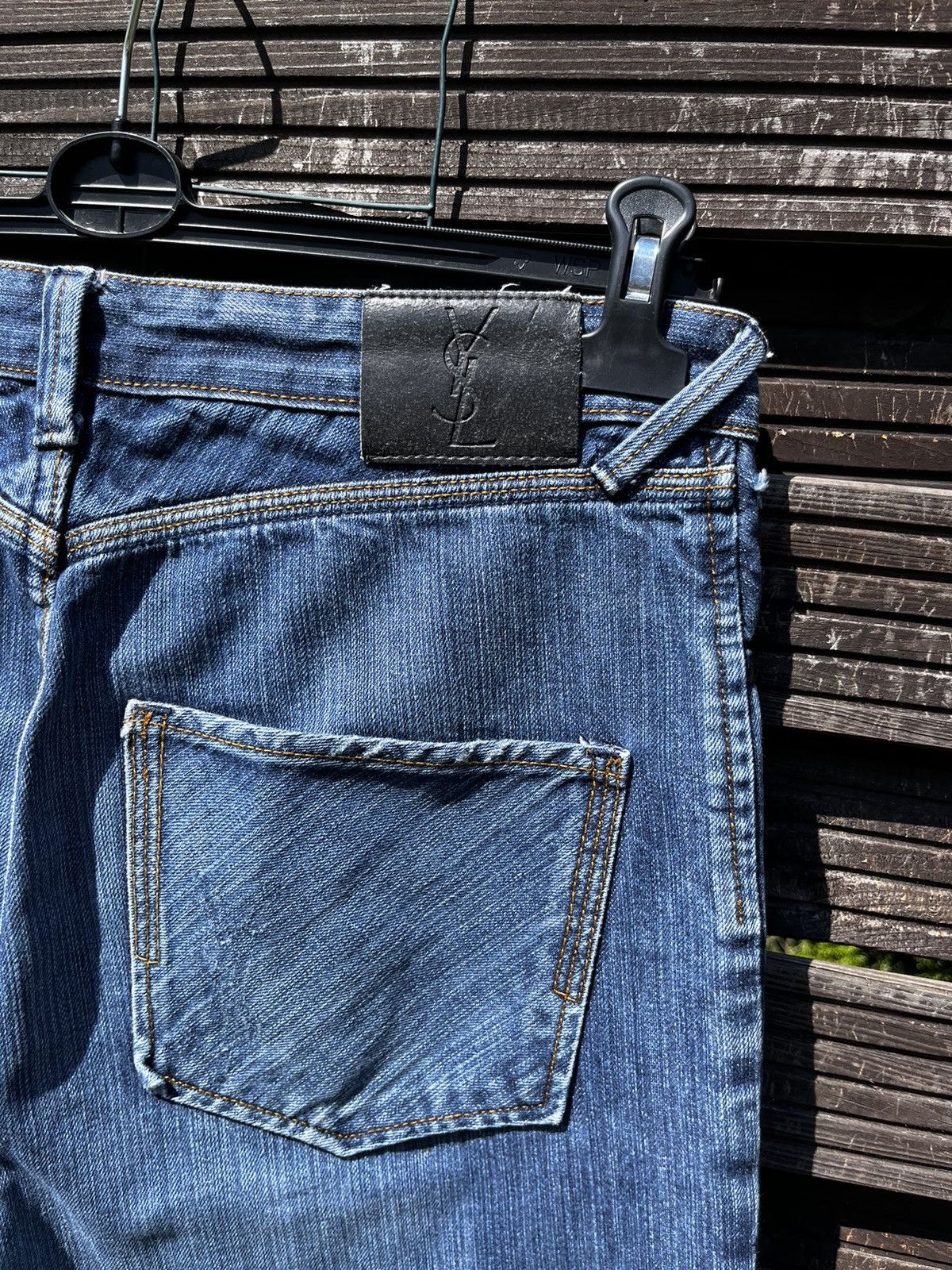 Yves Saint Laurent 🔴 YSL YVES SAINT LAURENT LUXURY DENIM Y2K STREETWEAR JEANS Size US 32 / EU 48 - 1 Thumbnail