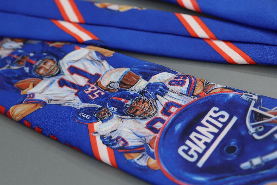Ralph Marlin × Vintage Vintage New York Giants NFL Tie by Ralph Marlin Size ONE SIZE - 11 Thumbnail