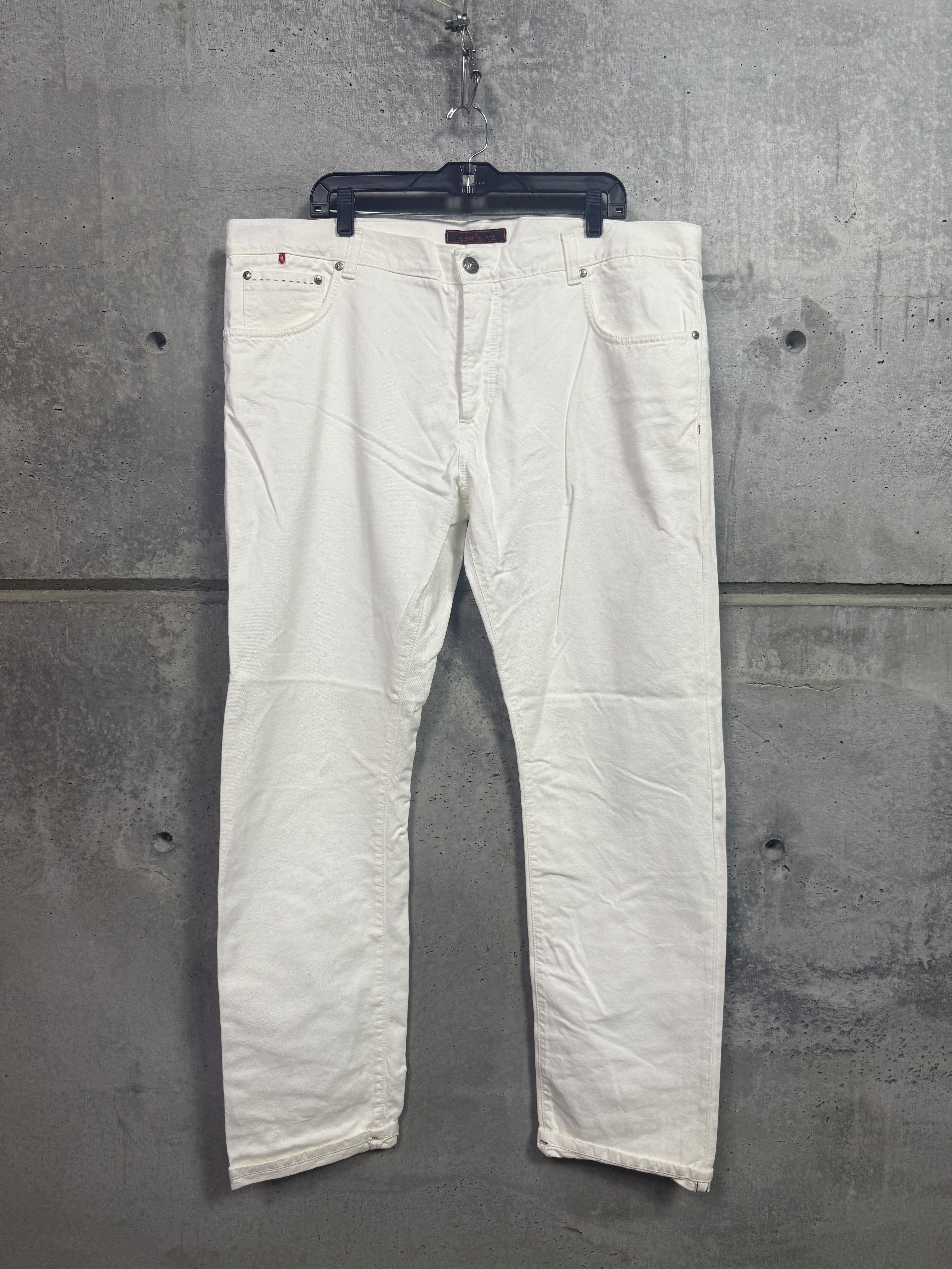 Isaia Isaia Slim Selvedge Denim Pants Size US 42 / EU 58 - 1 Thumbnail