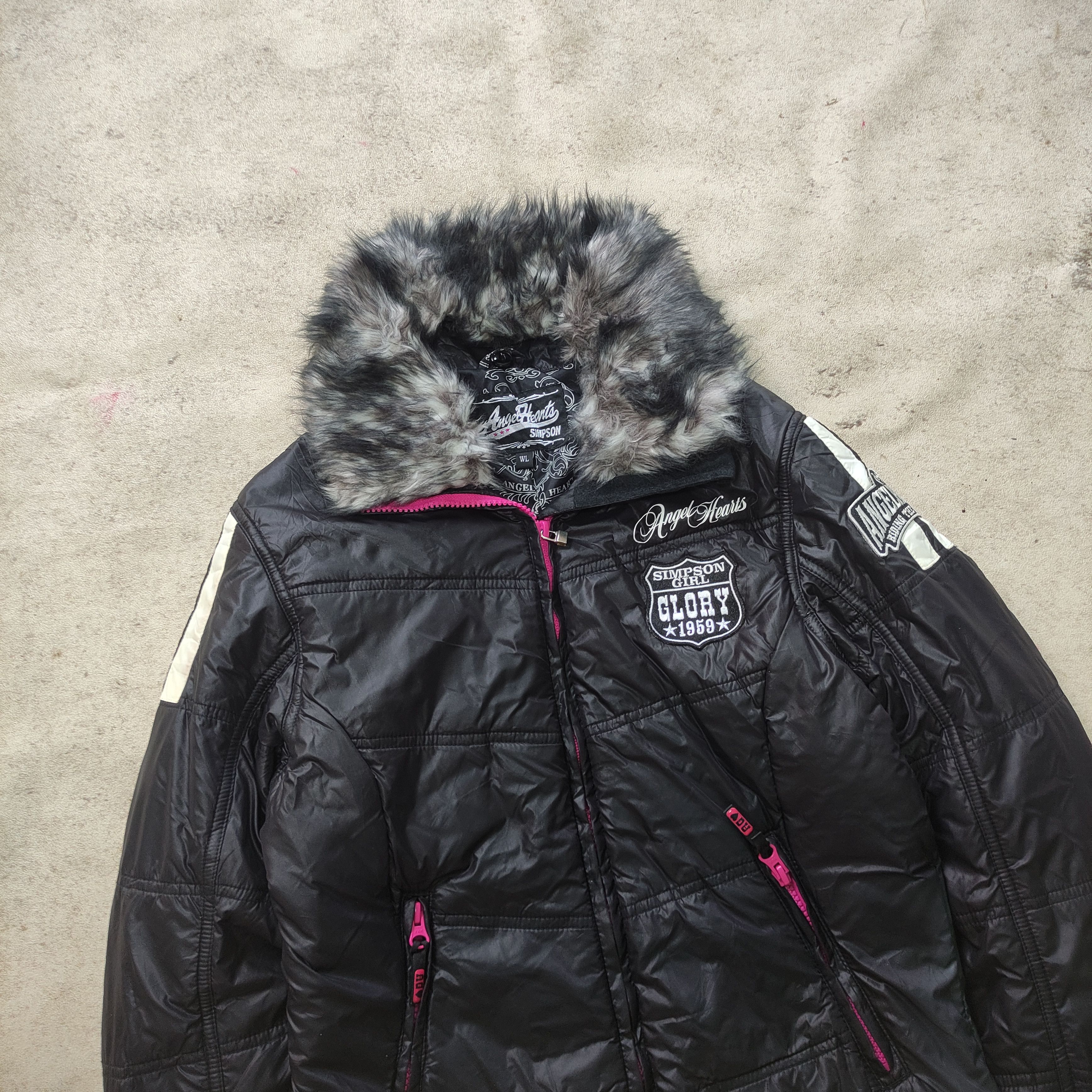 If Six Was Nine Angel Hearts “Simpsons” biker jacket style Gostar De Fuga Size US M / EU 48-50 / 2 - 8 Thumbnail